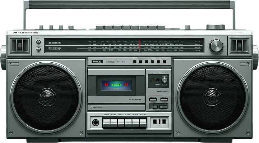 Boombox Silver Boombox Silver