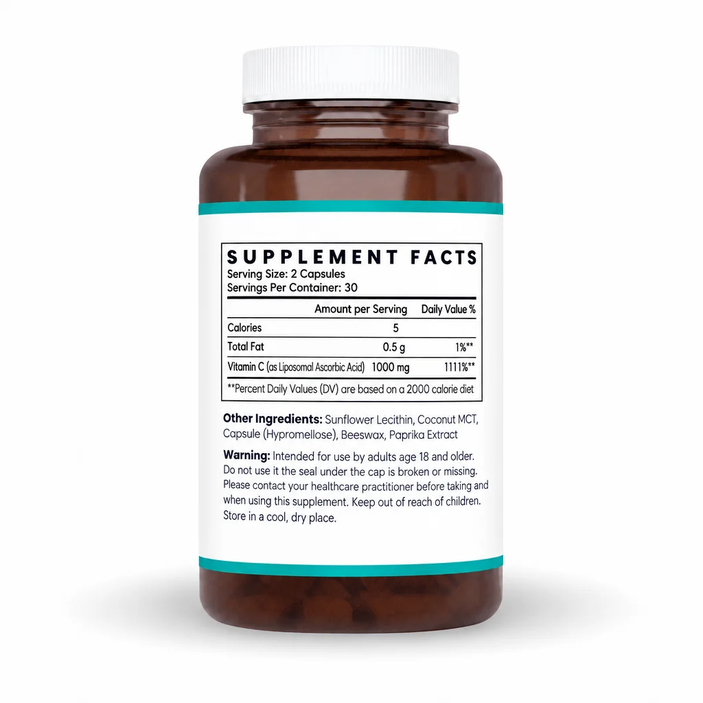 Liposomal Vitamin C Gallery Image 4 Liposomal Vitamin C Gallery Image 4