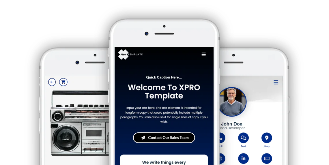 app mockup