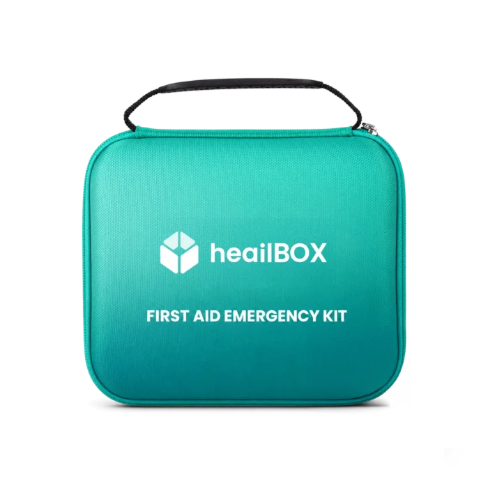 heailBOX First Aid Emergency Kit transparent