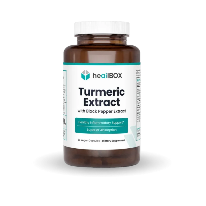 heailBOX Turmeric Extract transparent