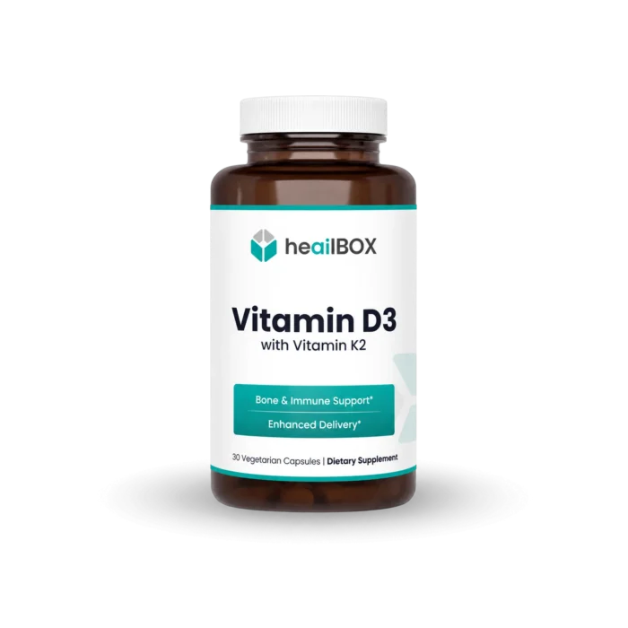 heailBOX Vitamin D3 K2 transparent